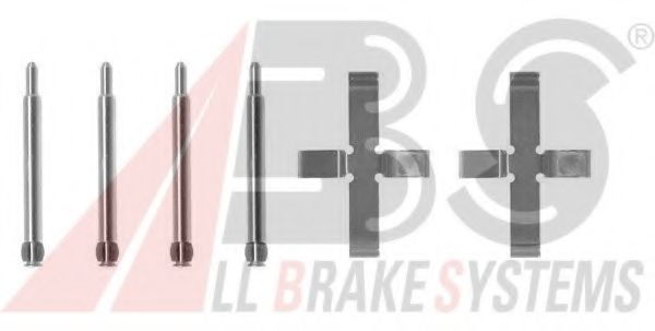 A.B.S. 0980Q Комплектующие, колодки дискового тормоза для VOLVO 960 (Вольво 960) A.B.S. 0980Q Комплектующие, колодки дискового тормоза для VOLVO 960 (Вольво 960)