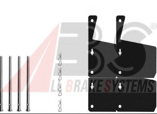 A.B.S. 0983Q Комплектующие, колодки дискового тормоза для FORD GRANADA (Форд Гранада) A.B.S. 0983Q Комплектующие, колодки дискового тормоза для FORD GRANADA (Форд Гранада)