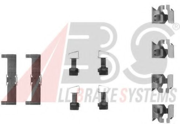 A.B.S. 1034Q Комплектующие, колодки дискового тормоза для TOYOTA (Тойота/тоета) A.B.S. 1034Q Комплектующие, колодки дискового тормоза для TOYOTA (Тойота/тоета)