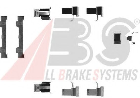 A.B.S. 1058Q Комплектующие, колодки дискового тормоза для TOYOTA COROLLA SPRINTER (Тойота/тоета Cоролла спринтэр) A.B.S. 1058Q Комплектующие, колодки дискового тормоза для TOYOTA COROLLA SPRINTER (Тойота/тоета Cоролла спринтэр)