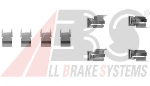 A.B.S. 1060Q Комплектующие, колодки дискового тормоза для DAIHATSU ROCKY (Дайхатсу Роcкъ) A.B.S. 1060Q Комплектующие, колодки дискового тормоза для DAIHATSU ROCKY (Дайхатсу Роcкъ)
