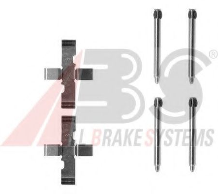 A.B.S. 1101Q Комплектующие, колодки дискового тормоза для KIA MENTOR (Киа Мэнтор) A.B.S. 1101Q Комплектующие, колодки дискового тормоза для KIA MENTOR (Киа Мэнтор)