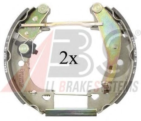 A.B.S. 111402 Тормозные колодоки 