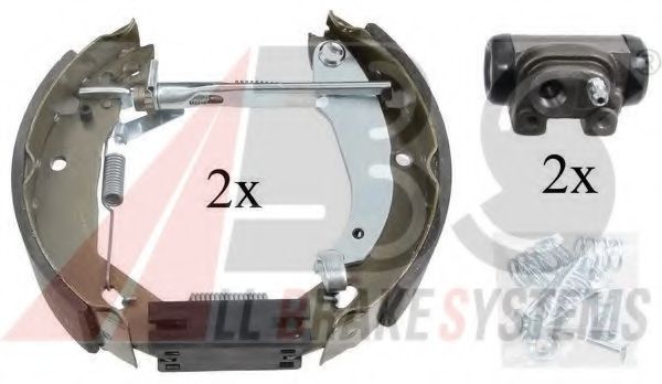 A.B.S. 111406 Тормозные колодоки 