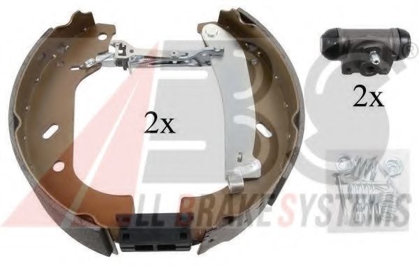 A.B.S. 111409 Тормозные колодоки 