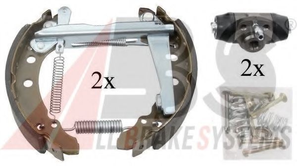 A.B.S. 111410 Тормозные колодоки 