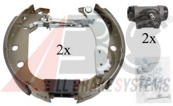 A.B.S. 111413 Тормозные колодоки 