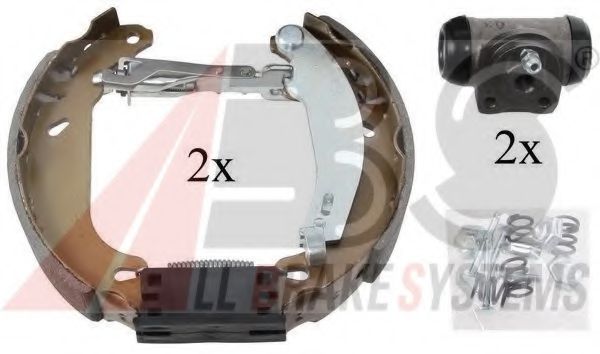 A.B.S. 111415 Тормозные колодоки 
