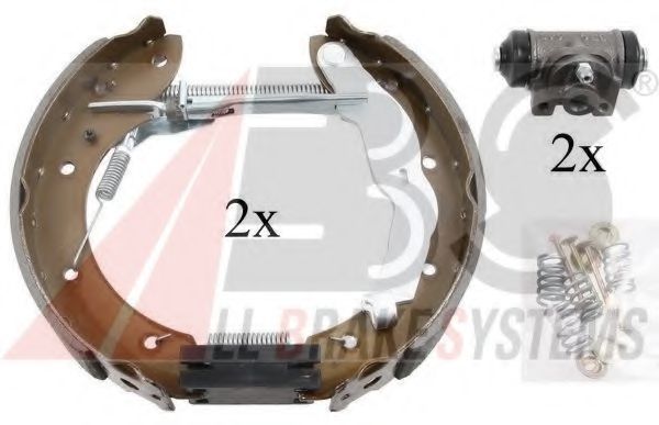 A.B.S. 111418 Тормозные колодоки 