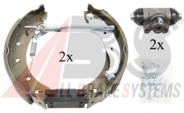 A.B.S. 111420 Тормозные колодоки 