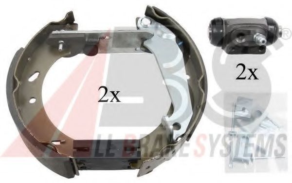 A.B.S. 111422 Тормозные колодоки 