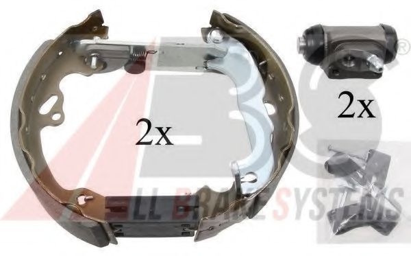 A.B.S. 111423 Тормозные колодоки 