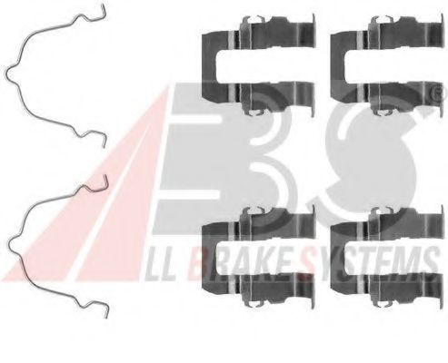 A.B.S. 1119Q Комплектующие, колодки дискового тормоза для MAZDA 626 III (Мазда 626 3) A.B.S. 1119Q Комплектующие, колодки дискового тормоза для MAZDA 626 III (Мазда 626 3)