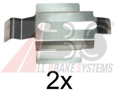 A.B.S. 1154Q Комплектующие, колодки дискового тормоза для FORD SCORPIO I (Форд Скорпио 1) A.B.S. 1154Q Комплектующие, колодки дискового тормоза для FORD SCORPIO I (Форд Скорпио 1)