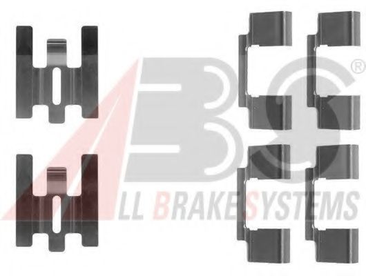 A.B.S. 1160Q Комплектующие, колодки дискового тормоза для VOLVO 960 (Вольво 960) A.B.S. 1160Q Комплектующие, колодки дискового тормоза для VOLVO 960 (Вольво 960)