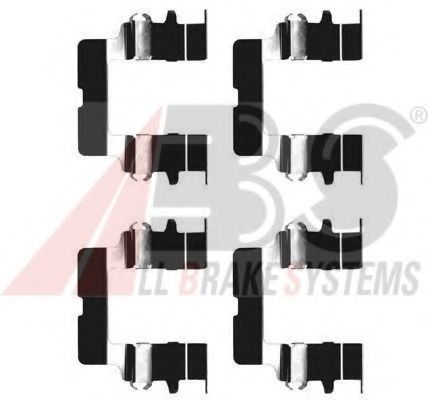 A.B.S. 1161Q Комплектующие, колодки дискового тормоза для MITSUBISHI ETERNA IV (Митсубиши/митсубиси Этэрна иv) A.B.S. 1161Q Комплектующие, колодки дискового тормоза для MITSUBISHI ETERNA IV (Митсубиши/митсубиси Этэрна иv)
