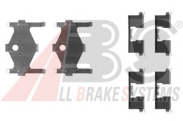 A.B.S. 1185Q Комплектующие, колодки дискового тормоза для HONDA (Хонда) A.B.S. 1185Q Комплектующие, колодки дискового тормоза для HONDA (Хонда)