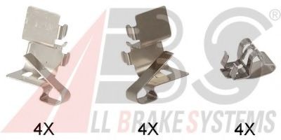 A.B.S. 1191Q Комплектующие, колодки дискового тормоза для TOYOTA (Тойота/тоета) A.B.S. 1191Q Комплектующие, колодки дискового тормоза для TOYOTA (Тойота/тоета)