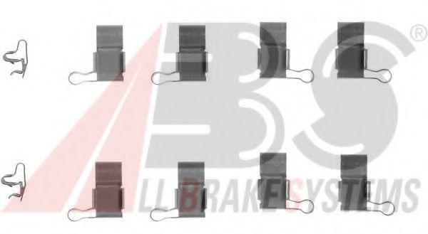 A.B.S. 1193Q Комплектующие, колодки дискового тормоза для TOYOTA (Тойота/тоета) A.B.S. 1193Q Комплектующие, колодки дискового тормоза для TOYOTA (Тойота/тоета)