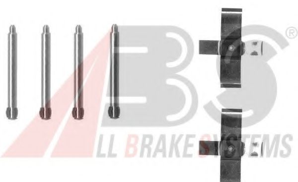 A.B.S. 1195Q Комплектующие, колодки дискового тормоза для MERCEDES-BENZ C-CLASS (Мэрcэдэс-бэнз С класс) A.B.S. 1195Q Комплектующие, колодки дискового тормоза для MERCEDES-BENZ C-CLASS (Мэрcэдэс-бэнз С класс)