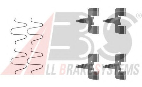 A.B.S. 1207Q Комплектующие, колодки дискового тормоза для MAZDA 323 F V (Мазда 323 ф5) A.B.S. 1207Q Комплектующие, колодки дискового тормоза для MAZDA 323 F V (Мазда 323 ф5)