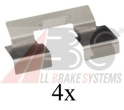 A.B.S. 1214Q Комплектующие, колодки дискового тормоза для ROVER 400 (Ровер 400) A.B.S. 1214Q Комплектующие, колодки дискового тормоза для ROVER 400 (Ровер 400)