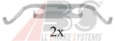 A.B.S. 1222Q Комплектующие, колодки дискового тормоза для BMW (Бмв) A.B.S. 1222Q Комплектующие, колодки дискового тормоза для BMW (Бмв)
