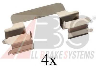 A.B.S. 1231Q Комплектующие, колодки дискового тормоза для CITROËN JUMPY (CитроËн Джампи) A.B.S. 1231Q Комплектующие, колодки дискового тормоза для CITROËN JUMPY (CитроËн Джампи)