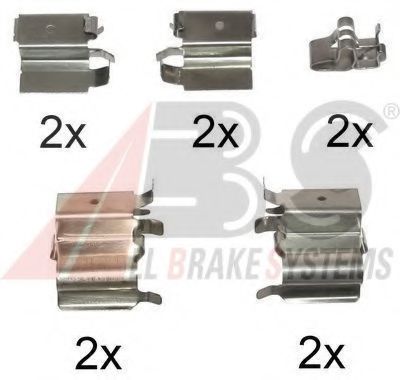 A.B.S. 1240Q Комплектующие, колодки дискового тормоза для MAZDA 323 ASTINA VI (Мазда 323 астина 6) A.B.S. 1240Q Комплектующие, колодки дискового тормоза для MAZDA 323 ASTINA VI (Мазда 323 астина 6)