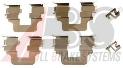 A.B.S. 1245Q Комплектующие, колодки дискового тормоза для FIAT 500 C (Фиат 500 c) A.B.S. 1245Q Комплектующие, колодки дискового тормоза для FIAT 500 C (Фиат 500 c)