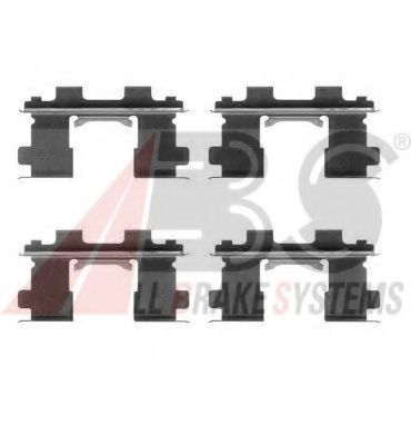 A.B.S. 1253Q Комплектующие, колодки дискового тормоза для SUZUKI GRAND VITARA I (Сузуки Гранд витара 1) A.B.S. 1253Q Комплектующие, колодки дискового тормоза для SUZUKI GRAND VITARA I (Сузуки Гранд витара 1)