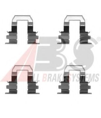 A.B.S. 1255Q Комплектующие, колодки дискового тормоза для TOYOTA (Тойота/тоета) A.B.S. 1255Q Комплектующие, колодки дискового тормоза для TOYOTA (Тойота/тоета)