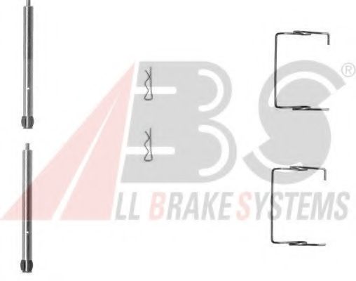 A.B.S. 1267Q Комплектующие, колодки дискового тормоза для RENAULT SAFRANE (Рено Сафранэ) A.B.S. 1267Q Комплектующие, колодки дискового тормоза для RENAULT SAFRANE (Рено Сафранэ)
