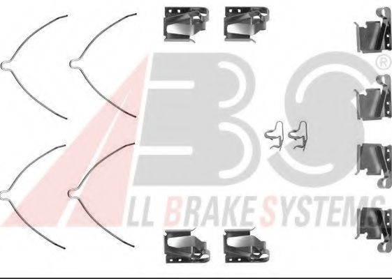 A.B.S. 1268Q Комплектующие, колодки дискового тормоза для TOYOTA (Тойота/тоета) A.B.S. 1268Q Комплектующие, колодки дискового тормоза для TOYOTA (Тойота/тоета)
