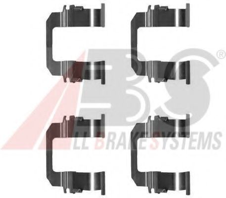 A.B.S. 1275Q Комплектующие, колодки дискового тормоза для OPEL FRONTERA A (Опель Фронтера а) A.B.S. 1275Q Комплектующие, колодки дискового тормоза для OPEL FRONTERA A (Опель Фронтера а)