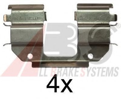 A.B.S. 1285Q Комплектующие, колодки дискового тормоза для DAEWOO LANOS / SENS (Дэу Ланос / сэнс) A.B.S. 1285Q Комплектующие, колодки дискового тормоза для DAEWOO LANOS / SENS (Дэу Ланос / сэнс)