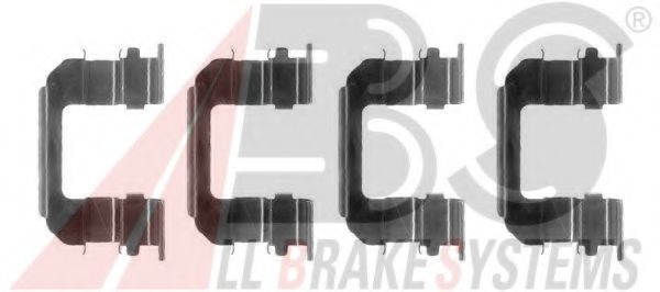 A.B.S. 1287Q Комплектующие, колодки дискового тормоза для DAEWOO LACETTI (Дэу Лачетти) A.B.S. 1287Q Комплектующие, колодки дискового тормоза для DAEWOO LACETTI (Дэу Лачетти)