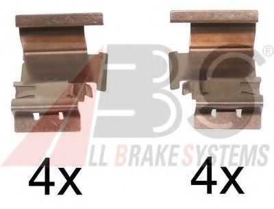 A.B.S. 1298Q Комплектующие, колодки дискового тормоза для FIAT 500 C (Фиат 500 c) A.B.S. 1298Q Комплектующие, колодки дискового тормоза для FIAT 500 C (Фиат 500 c)