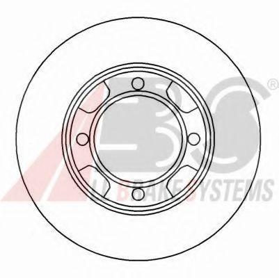 A.B.S. 15522 Тормозной диск для MITSUBISHI TREDIA (Митсубиши/митсубиси Трэдиа) A.B.S. 15522 Тормозной диск для MITSUBISHI TREDIA (Митсубиши/митсубиси Трэдиа)