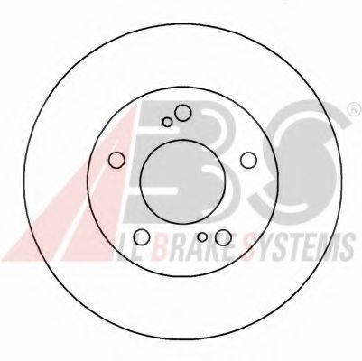 A.B.S. 15533 Тормозной диск для MITSUBISHI GALANT I (Митсубиши/митсубиси Галант и) A.B.S. 15533 Тормозной диск для MITSUBISHI GALANT I (Митсубиши/митсубиси Галант и)