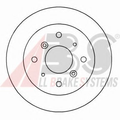 A.B.S. 15628 Тормозной диск для HONDA LEGEND I (Хонда Лэгэнд и) A.B.S. 15628 Тормозной диск для HONDA LEGEND I (Хонда Лэгэнд и)