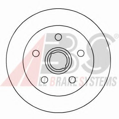A.B.S. 15780 OE Тормозной диск для VOLKSWAGEN VANAGON III (Фольксваген Vанагон 3) A.B.S. 15780 OE Тормозной диск для VOLKSWAGEN VANAGON III (Фольксваген Vанагон 3)