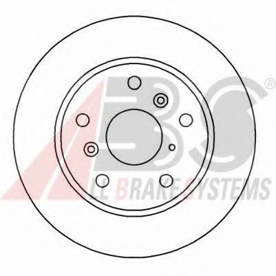 A.B.S. 15950 OE Тормозной диск для MAZDA 626 III (Мазда 626 3) A.B.S. 15950 OE Тормозной диск для MAZDA 626 III (Мазда 626 3)