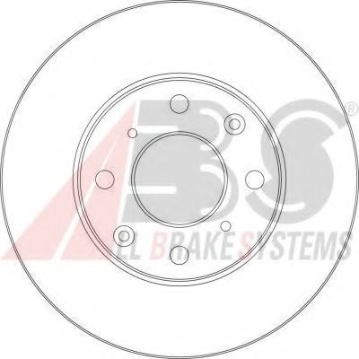 A.B.S. 15964 OE Тормозной диск для ROVER 400 (Ровер 400) A.B.S. 15964 OE Тормозной диск для ROVER 400 (Ровер 400)