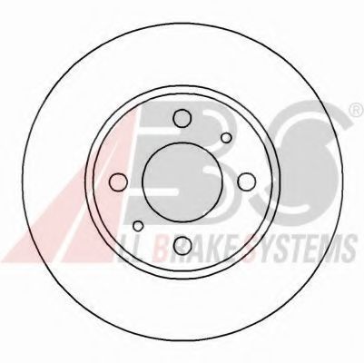 A.B.S. 16046 Тормозной диск для FIAT (Фиат) A.B.S. 16046 Тормозной диск для FIAT (Фиат)