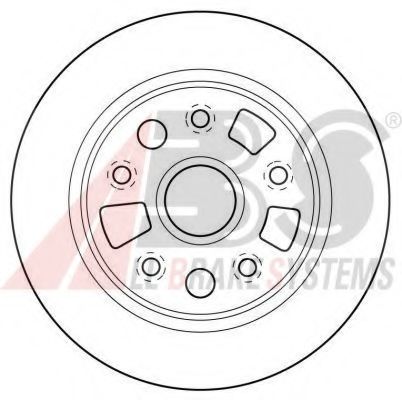 A.B.S. 16055 Тормозной диск для MAZDA 626 III (Мазда 626 3) A.B.S. 16055 Тормозной диск для MAZDA 626 III (Мазда 626 3)