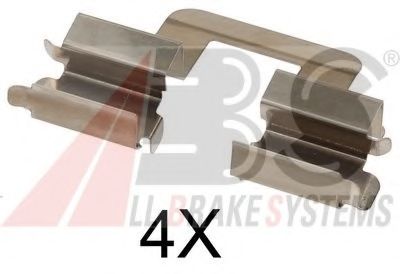 A.B.S. 1606Q Комплектующие, колодки дискового тормоза для SEAT ALTEA (Сеат Алтэа) A.B.S. 1606Q Комплектующие, колодки дискового тормоза для SEAT ALTEA (Сеат Алтэа)