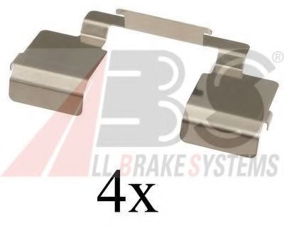 A.B.S. 1609Q Комплектующие, колодки дискового тормоза для RENAULT SAFRANE (Рено Сафранэ) A.B.S. 1609Q Комплектующие, колодки дискового тормоза для RENAULT SAFRANE (Рено Сафранэ)