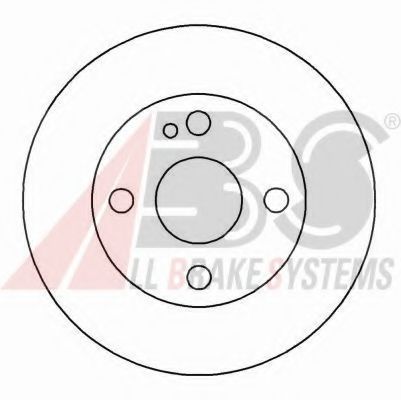 A.B.S. 16148 OE Тормозной диск для MAZDA DEMIO (Мазда Дэмио) A.B.S. 16148 OE Тормозной диск для MAZDA DEMIO (Мазда Дэмио)