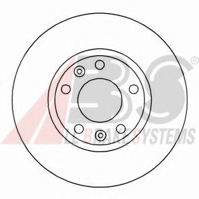 A.B.S. 16185 OE Тормозной диск 